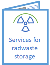 Download our brochure with services and case studies for the radwaste storage industry